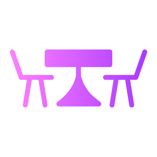 table Generic Flat Gradient Icône