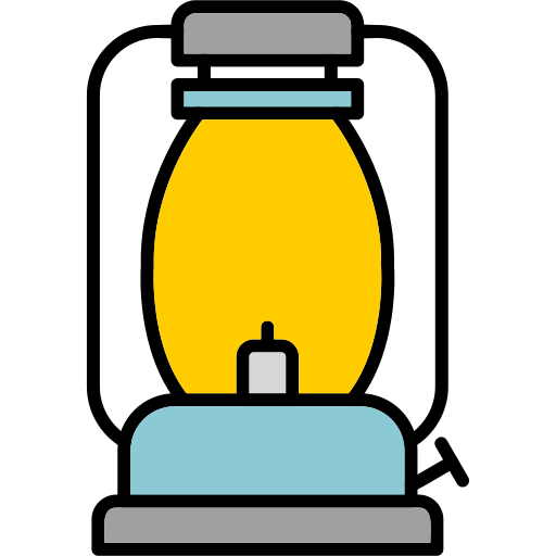 lâmpada a gás Generic Outline Color Ícone