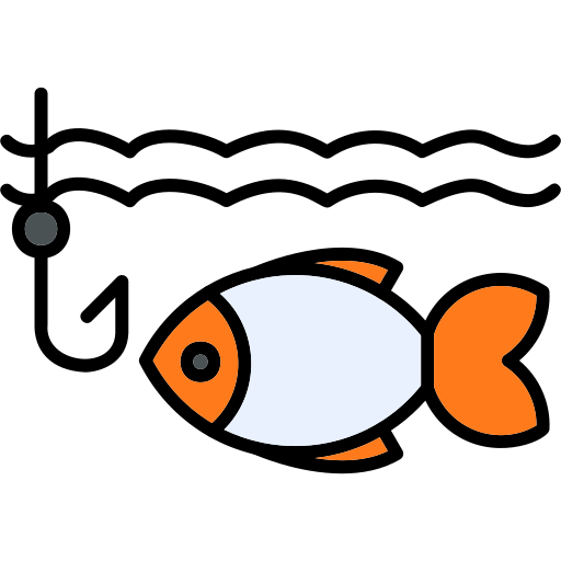 Ловля рыбы Generic Outline Color иконка