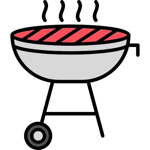 bbq 그릴 Generic Outline Color icon