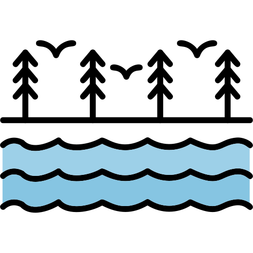 River Generic Outline Color icon