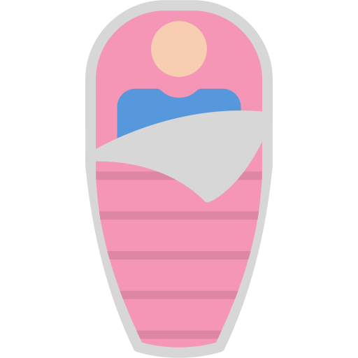bolsa de dormir Generic Flat icono