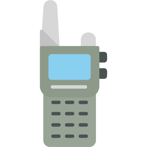 talkie walkie Generic Flat Icône