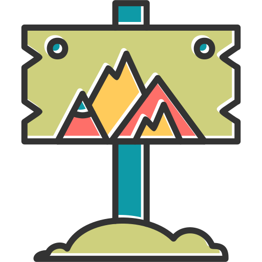 Signpost Generic Color Omission icon