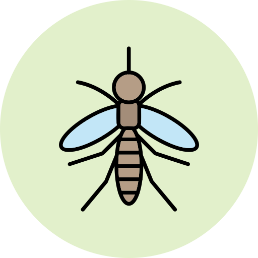 蚊 Generic Outline Color icon