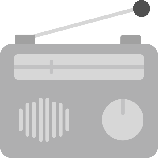 radio Generic Grey icona