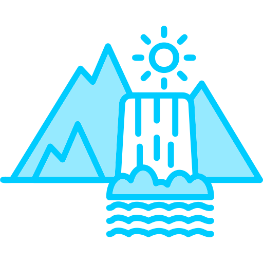 滝 Generic Blue icon