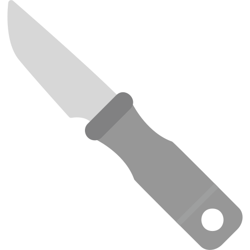 lâmina de faca Generic Grey Ícone