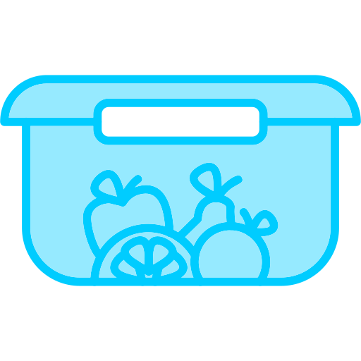 食品容器 Generic Blue icon
