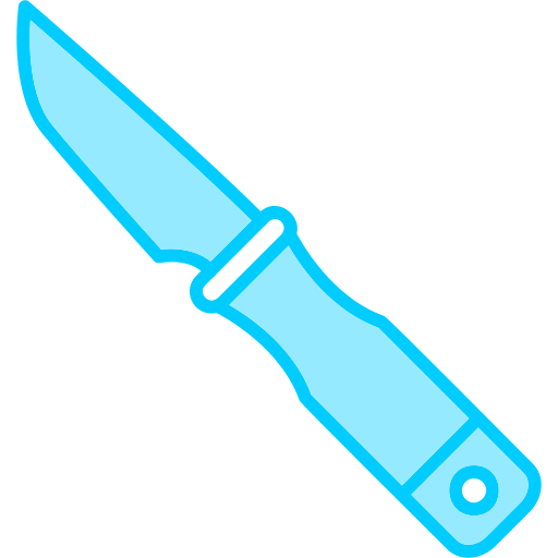 ナイフの刃 Generic Blue icon