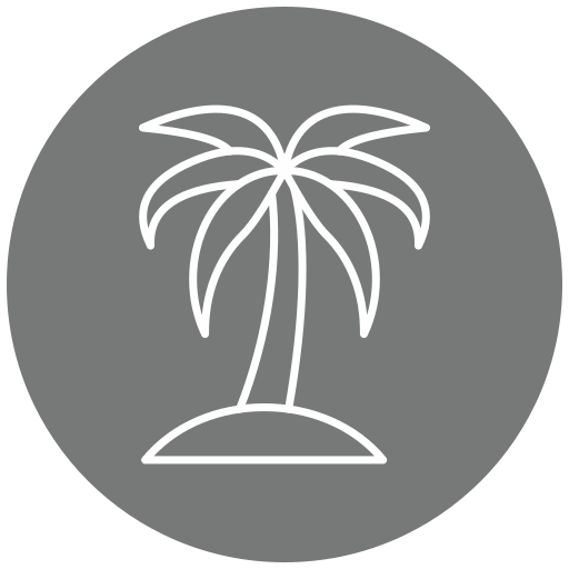 palmboom Generic Flat icoon