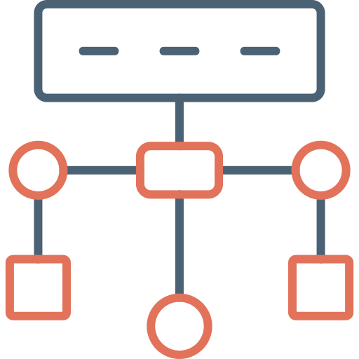 Algorithm Generic Outline Color icon