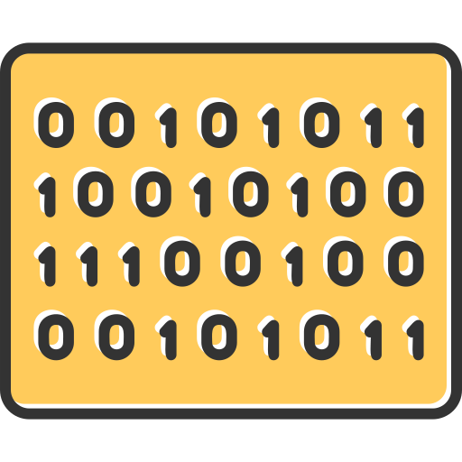 codice binario Generic Color Omission icona
