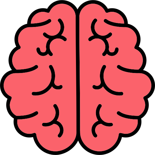 Мозг Generic Outline Color иконка