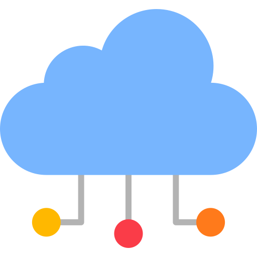 cloud computing Generic Flat Icône