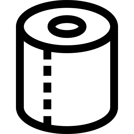トイレットペーパー Basic Straight Lineal icon