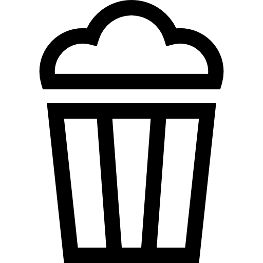 popcorn Basic Straight Lineal icona