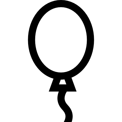 풍선 Basic Straight Lineal icon