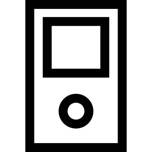 Walkman Basic Straight Lineal icon