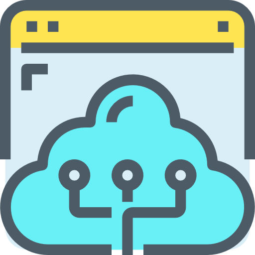 Cloud Accurate Lineal Color icon