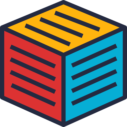 Куб Becris Lineal color иконка