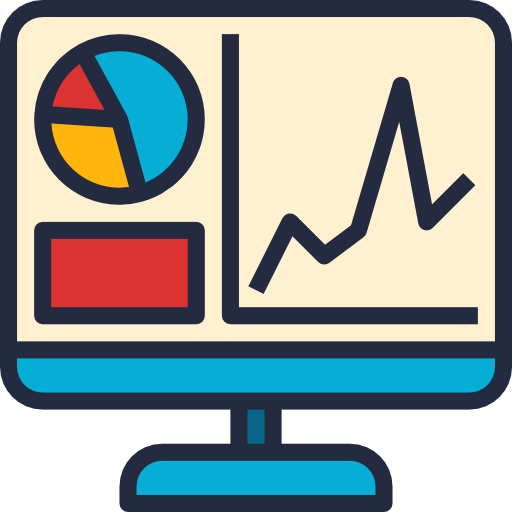 Analytics Becris Lineal color icon
