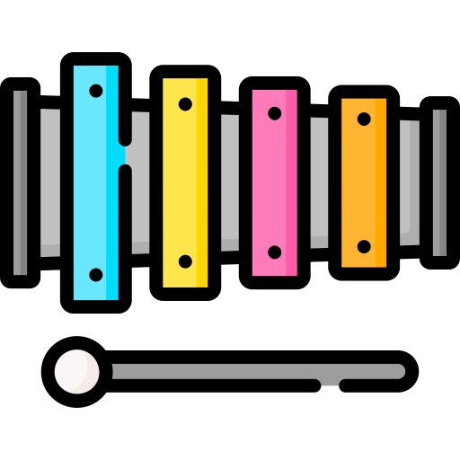 xylophone Special Lineal color Icône