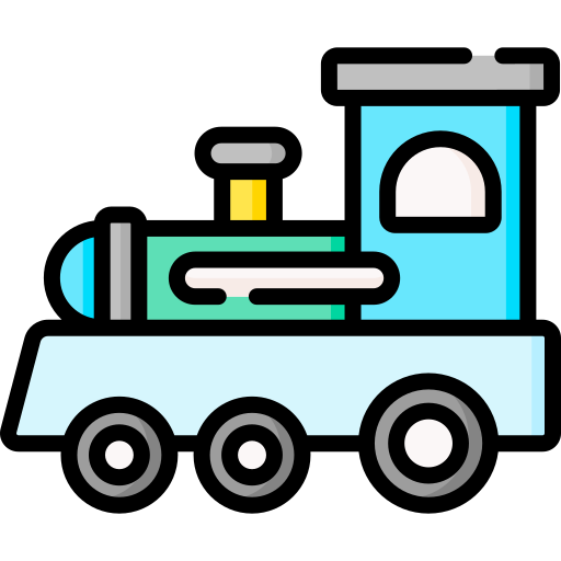 train Special Lineal color icon