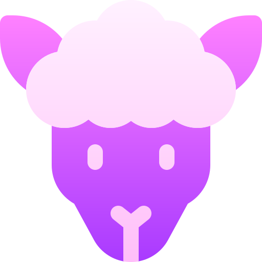Sheep Basic Gradient Gradient icon