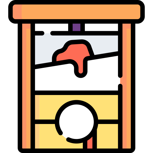 guillotina Special Lineal color icono