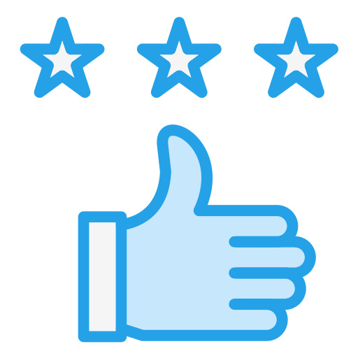 customer review Generic Blue Ícone
