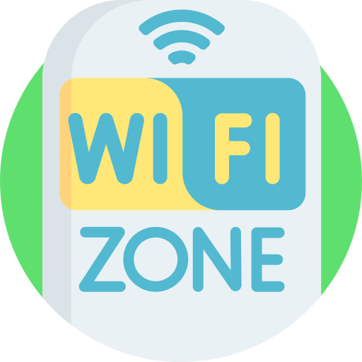 wifi Detailed Flat Circular Flat icona