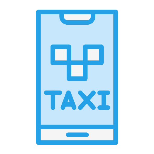 taxi Generic Blue icoon