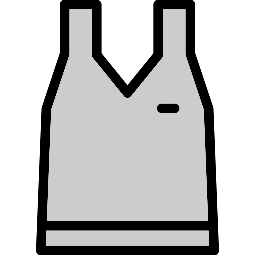 chaleco Generic Outline Color icono