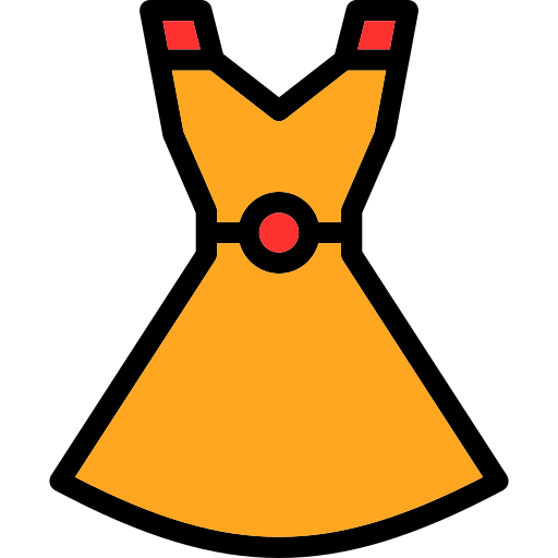 Dress Generic Outline Color icon