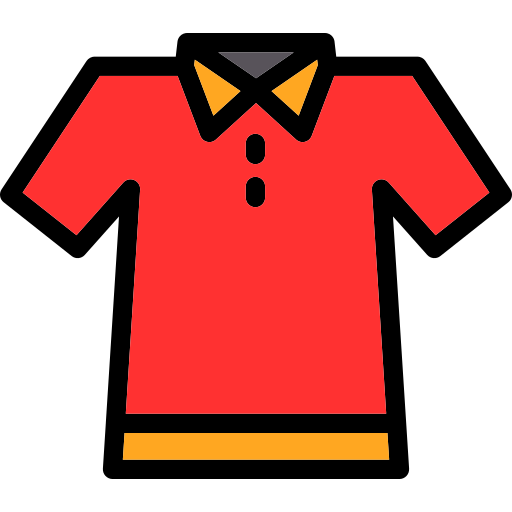 폴로 셔츠 Generic Outline Color icon