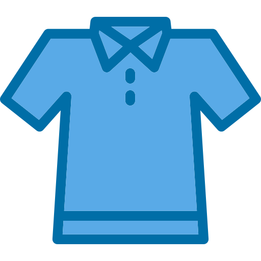 camisa polo Generic Blue icono