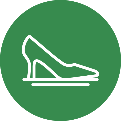 Высокий каблук Generic Flat иконка