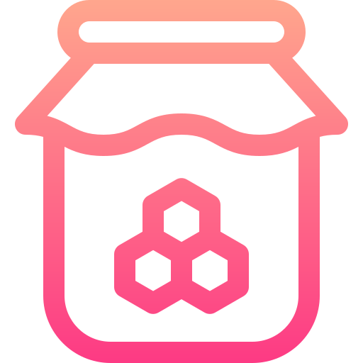 Honey Jar Basic Gradient Lineal color icon