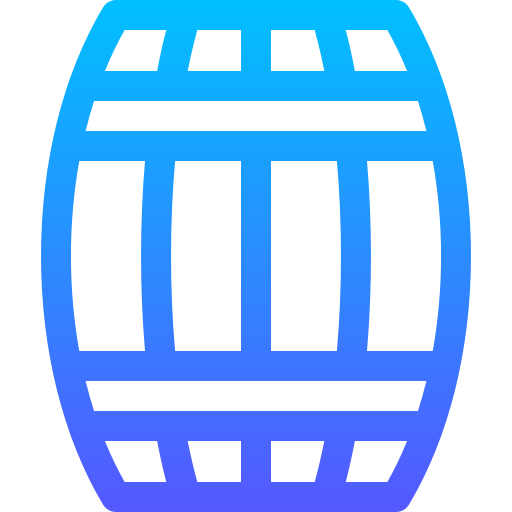 beczka Basic Gradient Lineal color ikona