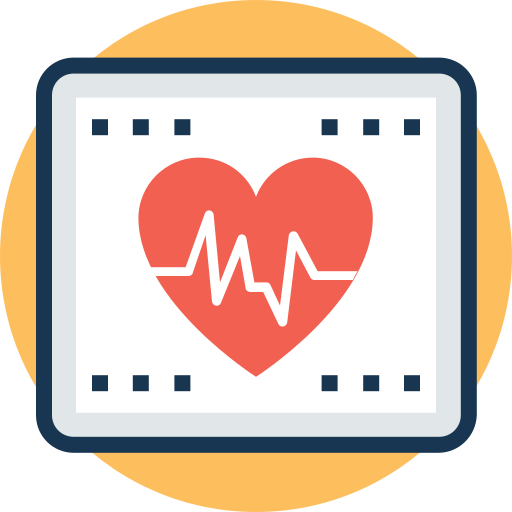 cardiologie Generic Rounded Shapes icoon