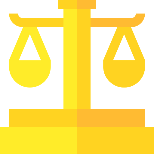 sprawiedliwość Basic Straight Flat ikona