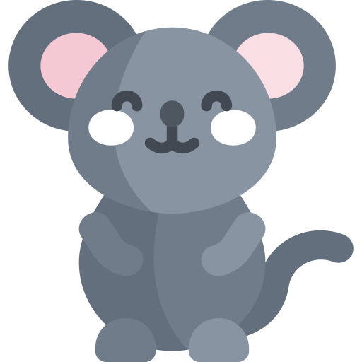 Mouse Kawaii Flat icon