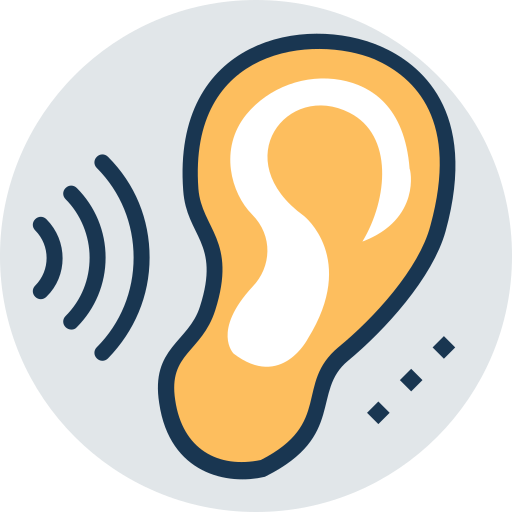 Ear Generic Rounded Shapes icon