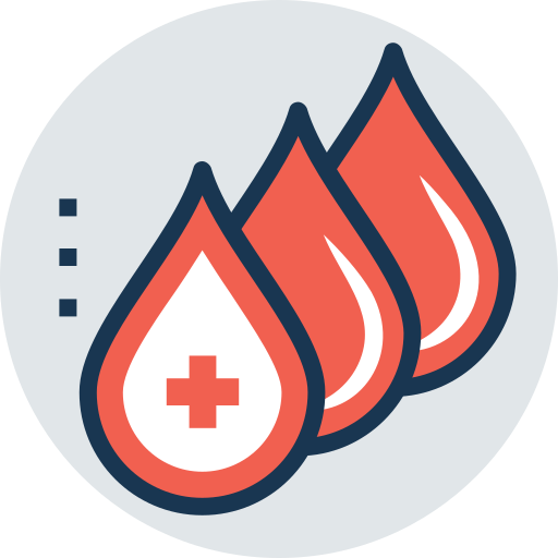 献血 Generic Rounded Shapes icon