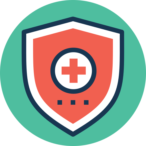 Health Insurance Generic Rounded Shapes icon