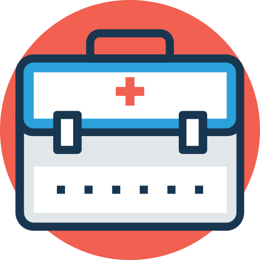 First aid bag Generic Rounded Shapes icon