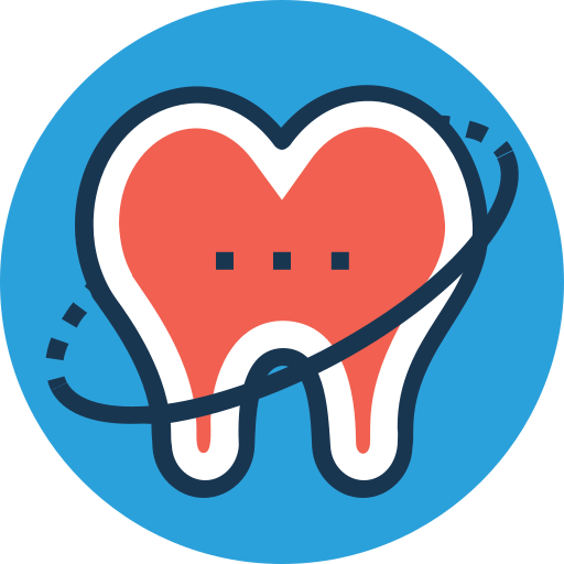 cuidado dental Generic Rounded Shapes icono