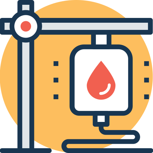 Blood transfusion Generic Rounded Shapes icon