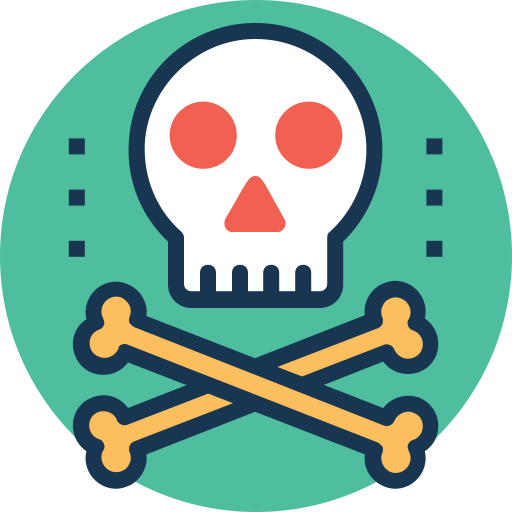 Skull Generic Rounded Shapes icon